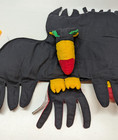 Lot Of 2 Acosilva Del Rl Hand Puppets Birds Parrots Pretend Play El Salvador