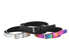 3 Pack Belts For Girls Rainbow Xs   fit Waist Length 21   - 24    Belts For Girls 1
