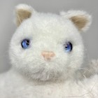 Avanti Applause Stretching White Kitten Cat Posable Limbs Realistic Vintage 1989