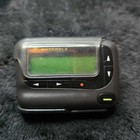 Vtg Y2k Motorola Advisor Gold Flex Pager Beeper With Clear Black Belt-clip Works