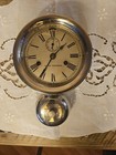 Seth Thomas Nickel Ships 8 Bell Clock Movement Tacoma Yacht Club 1924 Antique