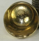 Vtg Antique 10k Gold Goldsmith   Stern Thimble Size 8