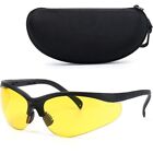 Ansi Z87  Shooting Glasses Protective Eyewear Anti Fog Safety Work Yellow Lens