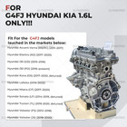 Long Block Engine Assembly Fits Kia Optima Hyundai Elantra 1 6l Turbo G4fj 11-22