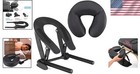 Universal Adjustable Massage Table Face Cradle   Cushion - Black  Soft Comfort