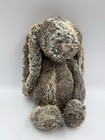 Jellycat Woodland Bashful Bunny Rabbit Plush Gray Brown Stuffed Toy 12   