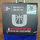 Nba 76ers 3 Pack Blue And Red Athletic Socks