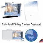 10 Assorted Merry Christmas Note Cards Pack - Xmas Sunrise
