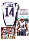 Brandin Cooks Game Used Worn Signed New England Patriots Nfl 2017 Jersey Coa