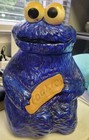 Vintage Cookie Monster  Cookie Jar Ceramic  970 Sesame Street 1970 s Muppets