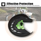 Front Brake Disc Guard Protector Cover For Kawasaki Kx250f Kx450f 2006-2018