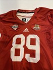 Game Worn Used Jersey Northern Illinois Huskies Niu Football Adidas Large  89