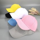 Plain Solid Polo Style Baseball Hat Washed Cotton Adjustable Cap Mens Womens
