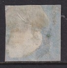 Nova Scotia 1851 Sg 5 Canc    Poor repaired