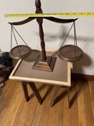 Vintage Wooden Scale Of Justice 15    Tall