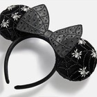 2026 Baublebar Disney Minnie Mouse Spider Web Halloween Ears Headband Nwts  Rare