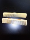 Vintage Hand Painted Celluloid bakelite Vanity Comb  plus One Extra  8 