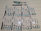 Wallace Grand Baroque Sterling Silver Flatware Set 43 Pc
