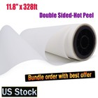 Dtf Pet Film 11 8  X 328 Ft Dtf Transfer Film Premium Roll Warm Peel