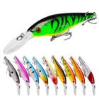 10pcs Fishing Lures Minnow Baits Crankbaits Jerkbait Lot Hooks Baits Bass Tackle