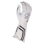 Simpson Racing Egmw Endurance Racing Gloves Sfi 3 3 5 Adult Medium White Pair