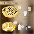 Communion Tray Set Golden 2 Sets Cups Fillers Lids Church Duo Zhehao Holy Trays