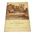 Vintage Sweden Alvsborgs Lan County Map Lot Of 3 Generalstabens Torpa Slott 1951