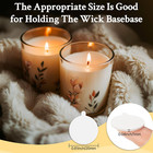 720 Pcs Wick Stickers  Candle Making Supplies  Double Sided Candle Wick Stickers