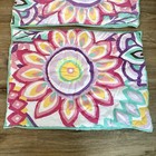 2 Pottery Barn Teen Keala Multicolor Floral Quilted Standard Pillow Shams 20x26