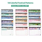 Desk Calendar 2026  18 Months Calendar Runs From January 2026 To June 2027 - 