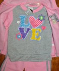 Baby Girl Swiggles Pink Love Being Me 3 Pc Outfit Sizes 12m  18m  24m