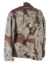 Us Military Desert Storm Desert Chocolate Chip Camo Bdu Shirt Medium Short