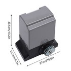 1800kg Automatic Sliding Gate Opener Motor Remotes Control Gate Opener 3968lbs