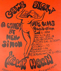 1971 Neil Simon First Play Poster Come Blow Your Horn Poster Indiana University