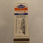 Vintage Matchbook Cover Matchcover Gray Line Bus Supreme Court Building Dc