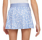 Nike Youth Girls Victory Flouncy Print Skirt In Aluminium black white