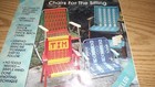 Macrame Chairs For Sitting Lawn Furniture Leaflet Book Miller 8223 Plaid