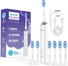 Sonic Electric Toothbrush For Adults Teens Rechargeable Waterproof 5  Battery