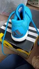 Adidas Blue Lace Up Athletic Sneakers Low Top Solid Men s Activewear