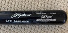 Alek Thomas Game Used Signed Bat Arizona Diamondbacks 2021 Season Inscription