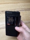  f  Vintage Sony M-550v Microcassette-corder Dictaphone Black Doesn   t Spin
