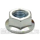 Metric Zinc Hex Flange Nuts Din 6923 Class 8 Alloy Steel - M5 M6 M8 M10 M12 M14