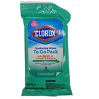 5 Pack Clorox Cleaning Wipe Go Travel Packs Fresh Scent Kill Viruses Bacteria