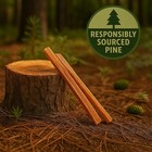 Greenes Fence Fatwood Fire Starter     50 Lb Box  100  Natural Resin Pine Kindling