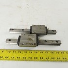 Thk Hsr25 280mm Long Linear Rail W bearing Block Lot Of 2
