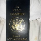 Souvenir Elongated Coin Collection Book Copper Penny Passport Collecting