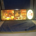 Vintage 1960   s Budweiser Beer Light Up Bubble Sign 36    X 12    Anheuser Busch
