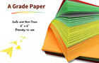 200 Sheets Origami Paper 6  X 6  Double Sided 20 Colors Diy Craft Kids School