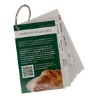 Starbucks Food Cards