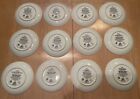 Walt Disney World s 25th Anniversary Bradford Complete 12 Piece Plate Collection
